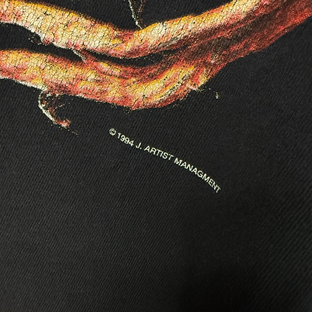 Vintage Nine Inch Nails 1995 Further Down the Spiral Graphic T-Shirt Rope 25x31 - Picture 3 of 9